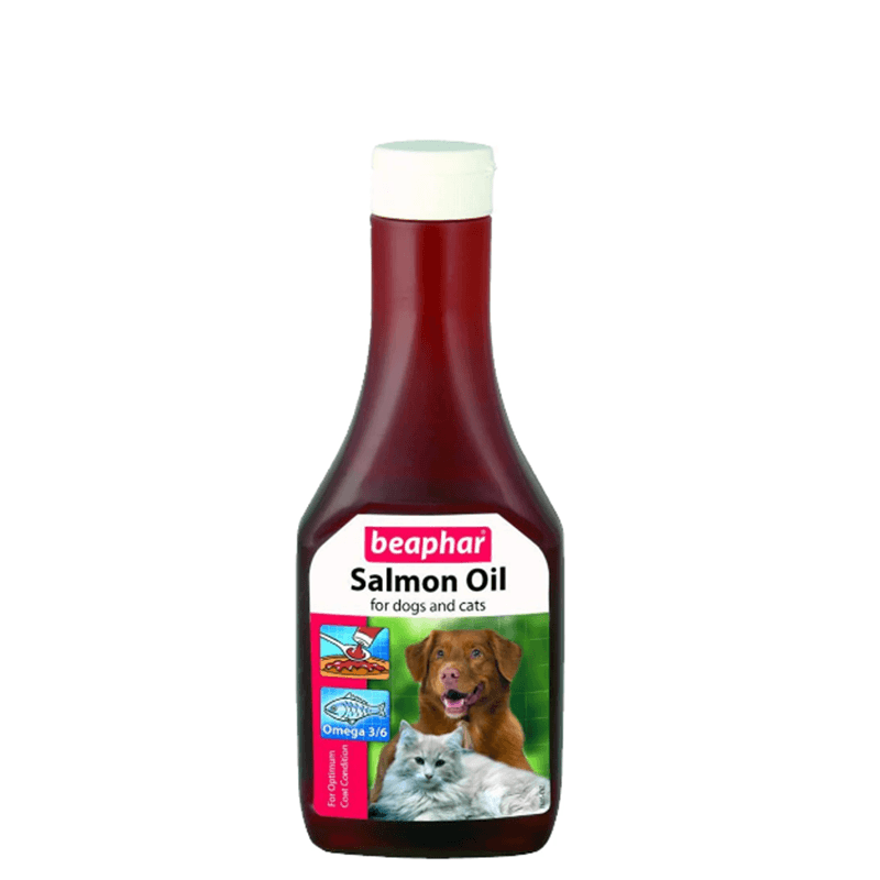 Beaphar Salmon Oil for Cats and Dogs - 425 ml - Deccan Pet ...