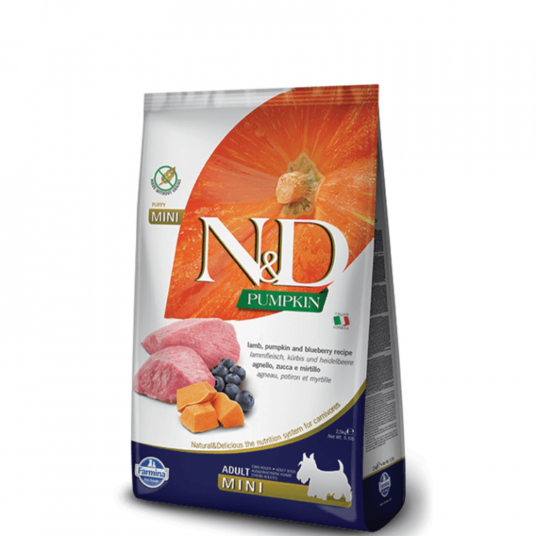 Farmina N&D Grain Free Lamb & Blueberry Adult Mini Breed Dog Food