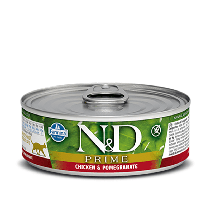 Farmina N&D Prime Wet Cat Food Chicken & Pomegranate 80 gms