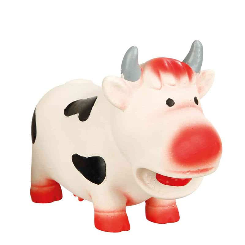 Trixie Latex Dog Toy Cow Get 20% Off - Deccan Pet Store