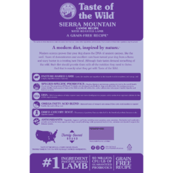 taste of the wild sierra mountain
