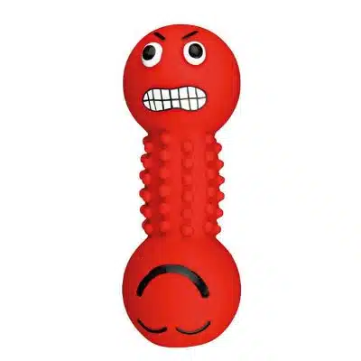 Trixie Smiley Latex Dumbbell
