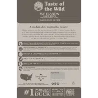taste of the wild wetlands