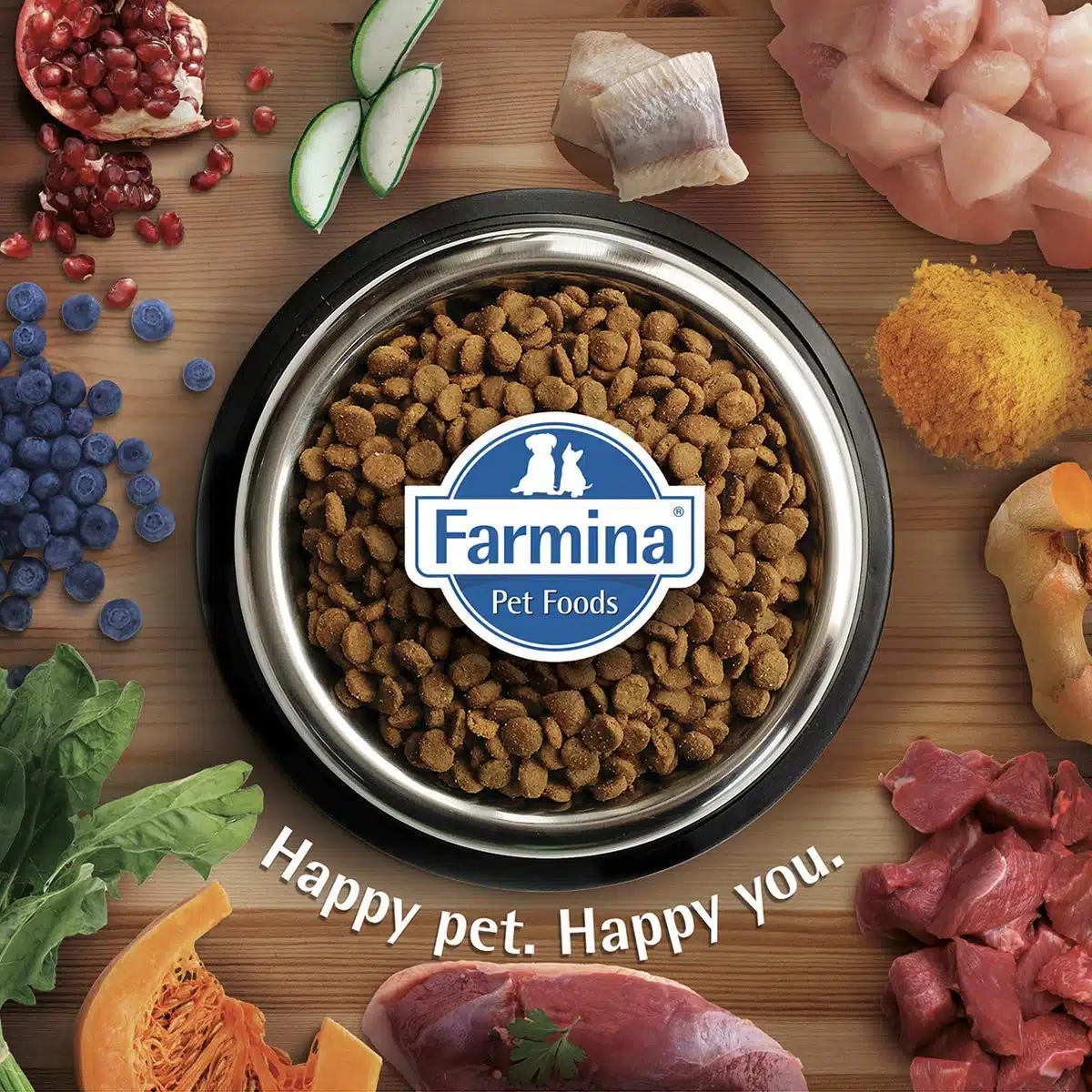 Farmina N&D Pumpkin Chicken & Pomegranate Grain Free Dry Puppy Food - Medium & Maxi Breed - Image 2