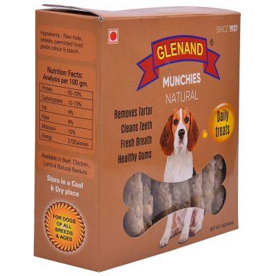 Glenand Dog Munchies 450G Natural Box - Image 3