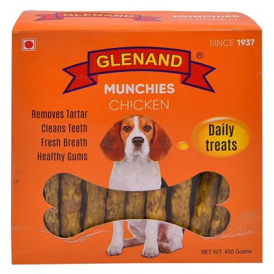 Glenand Dog Munchies 450G Chicken