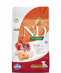 Farmina N&D Pumpkin Chicken & Pomegranate Grain Free Mini Breed dry Puppy Food