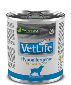 Farmina Vet Life Hypoallergenic Fish & Potato Wet Dog Food 300 gms x 6