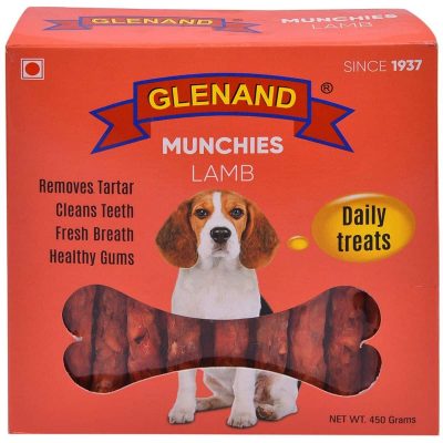 Glenand Dog Munchies 450G Lamb