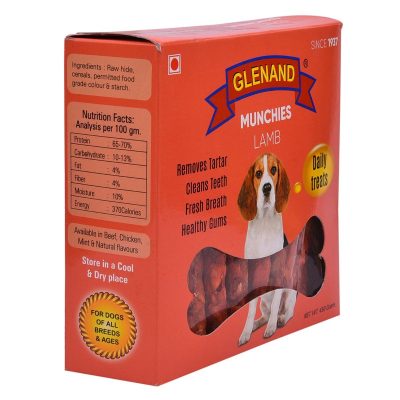 Glenand Dog Munchies 450G Lamb - Image 2