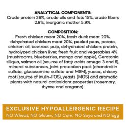 Dibaq Sense Chicken & Duck Grain Free Hypoallergenic Adult All Breeds Dog Food - Image 5