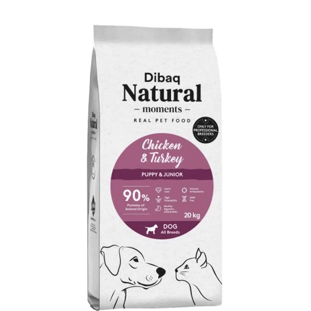 Dibaq Natural Breeder Puppy & Junior Dry Food All Breeds 20 kg