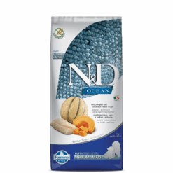 FARMINA N&D Ocean COD Pumpkin & Cantaloupe Melon Grain Free Dry Puppy Food Medium Maxi Breed