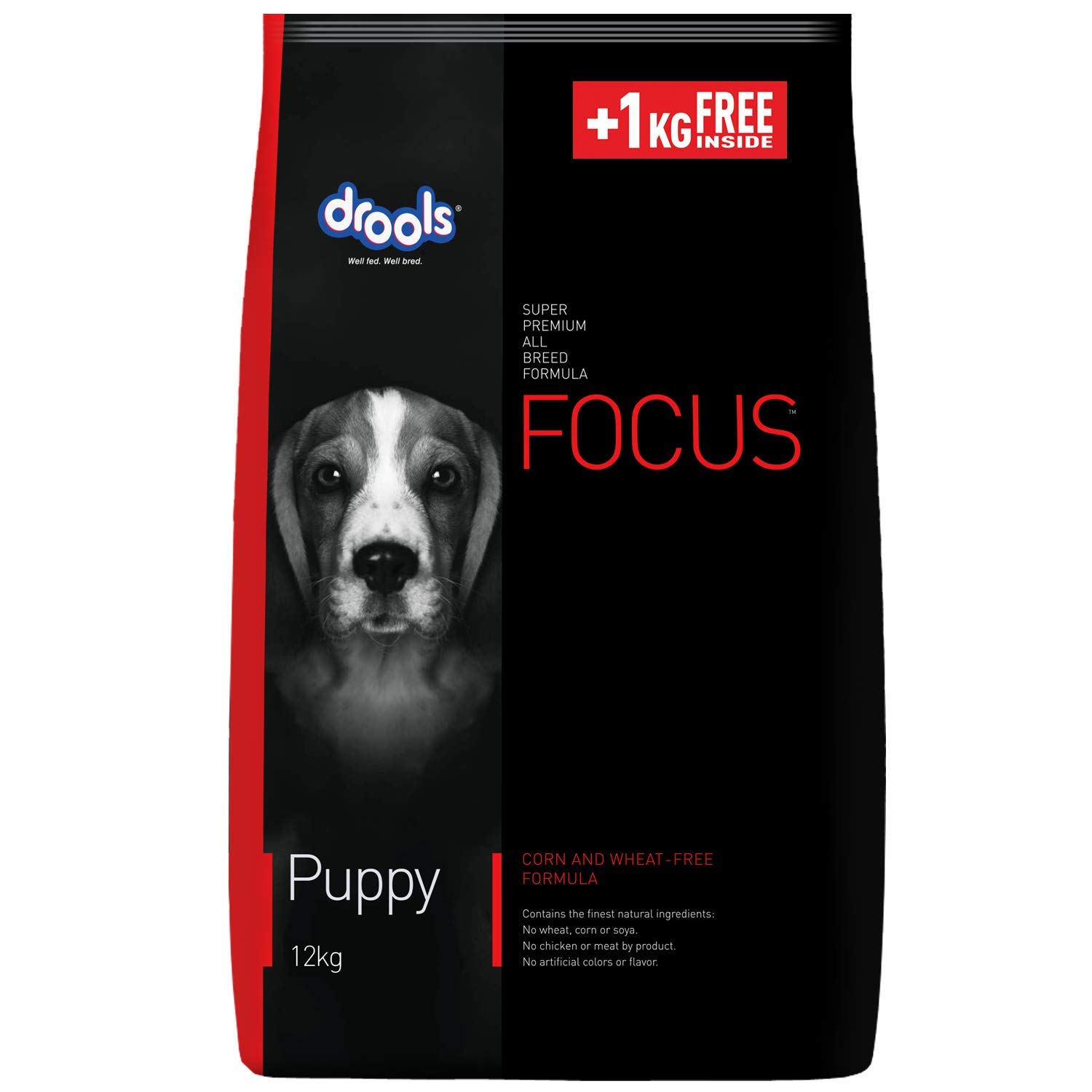 drools dog food puppy