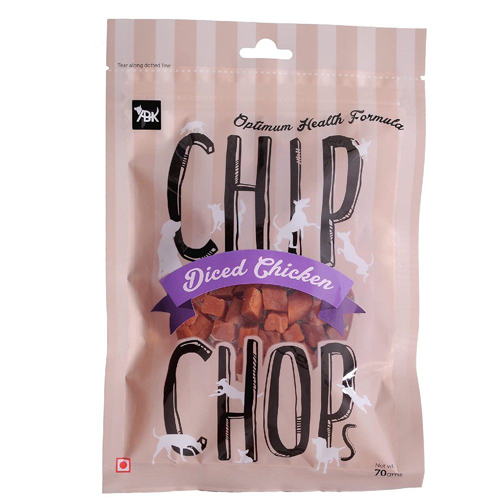 Chip Chops Diced Chicken Dog Treats Deccan Pet Store