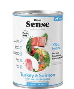 Dibaq Sense Puppy Wet Food Salmon & Turkey 380 gms