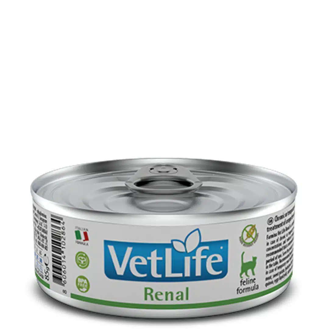 Farmina Vet Life Renal Feline Formula Wet Cat Food 85 gms x 12 cans