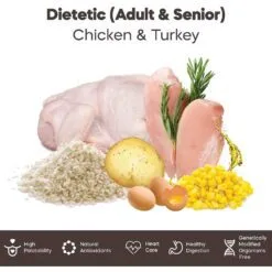 Dibaq Natural Moments Dietetic Complete Dry Food for Overweight Adult Dogs 15kg - Image 4