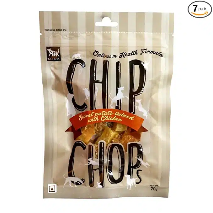 Chip Chops Sweet Potato Chicken Dog Treat 70 gms