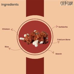 Chip Chops Chicken & Calcium Bone Dog Treat 70 gms - Image 4