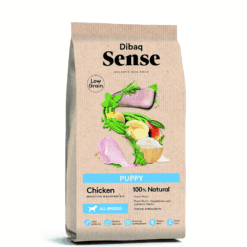 DIBAQ Sense Dog Low Grain Puppy Food with Chicken Protein Balanced Nutrition